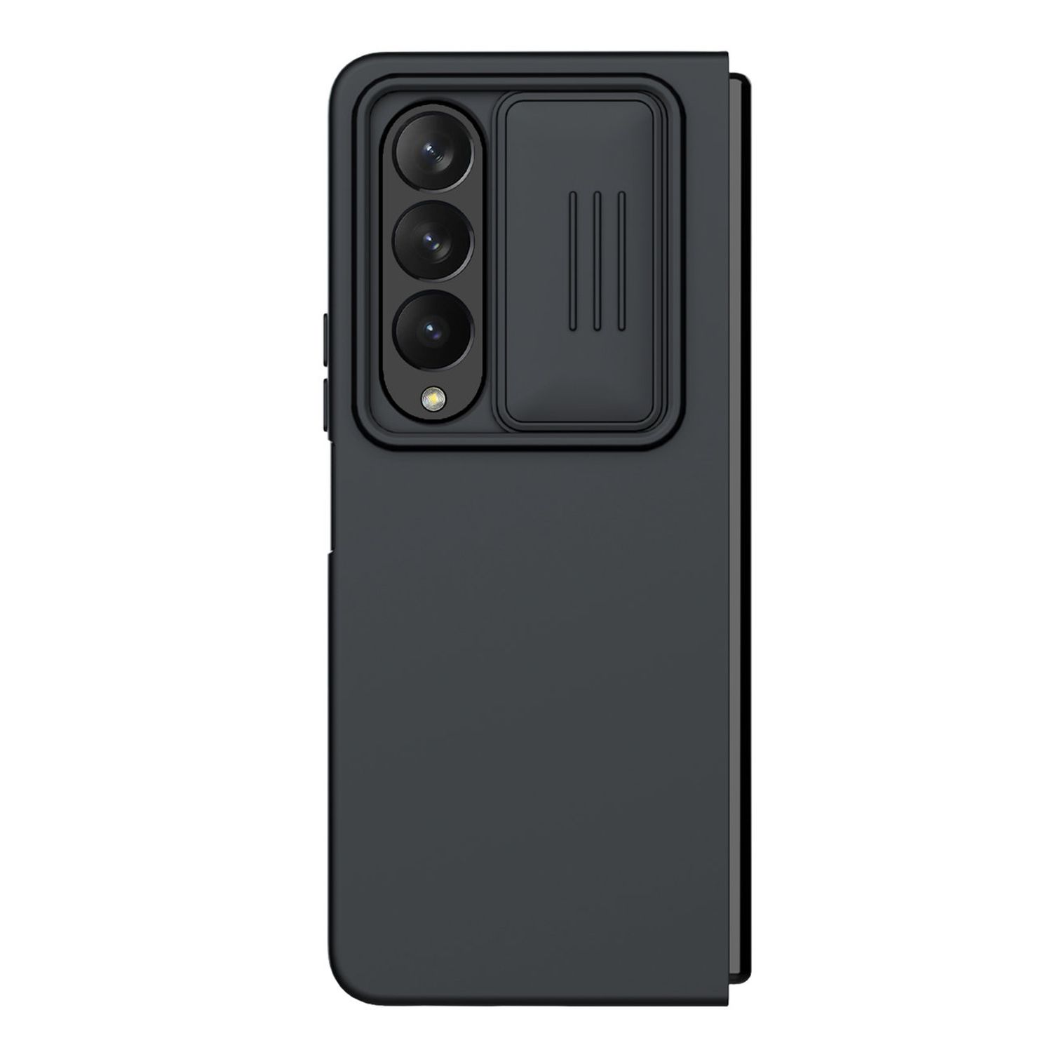 NILLKIN Backcover, Z Fold Case Schwarz Galaxy CamShield 4 5G, Hülle, Samsung,