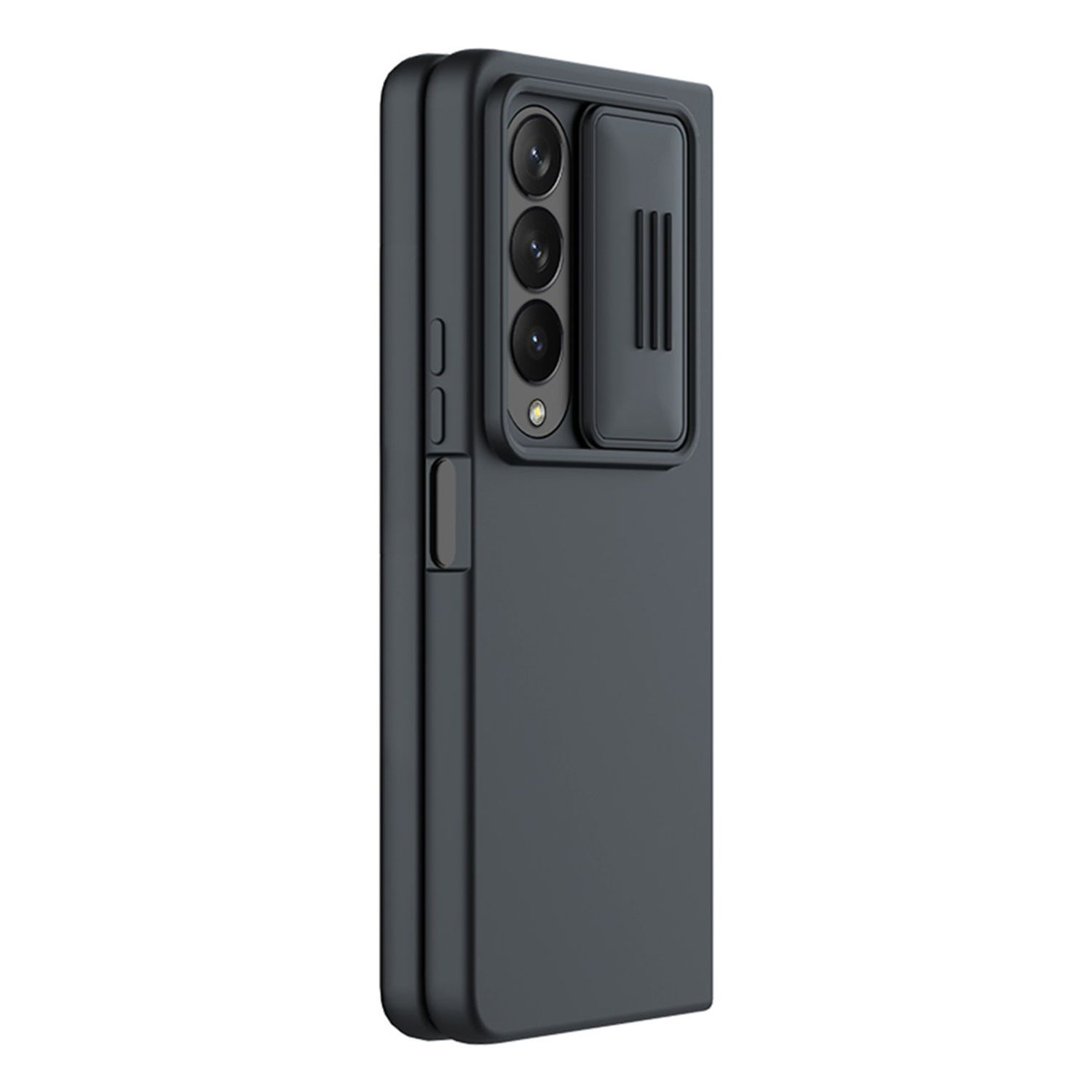 NILLKIN Backcover, Z Fold Case Schwarz Galaxy CamShield 4 5G, Hülle, Samsung,