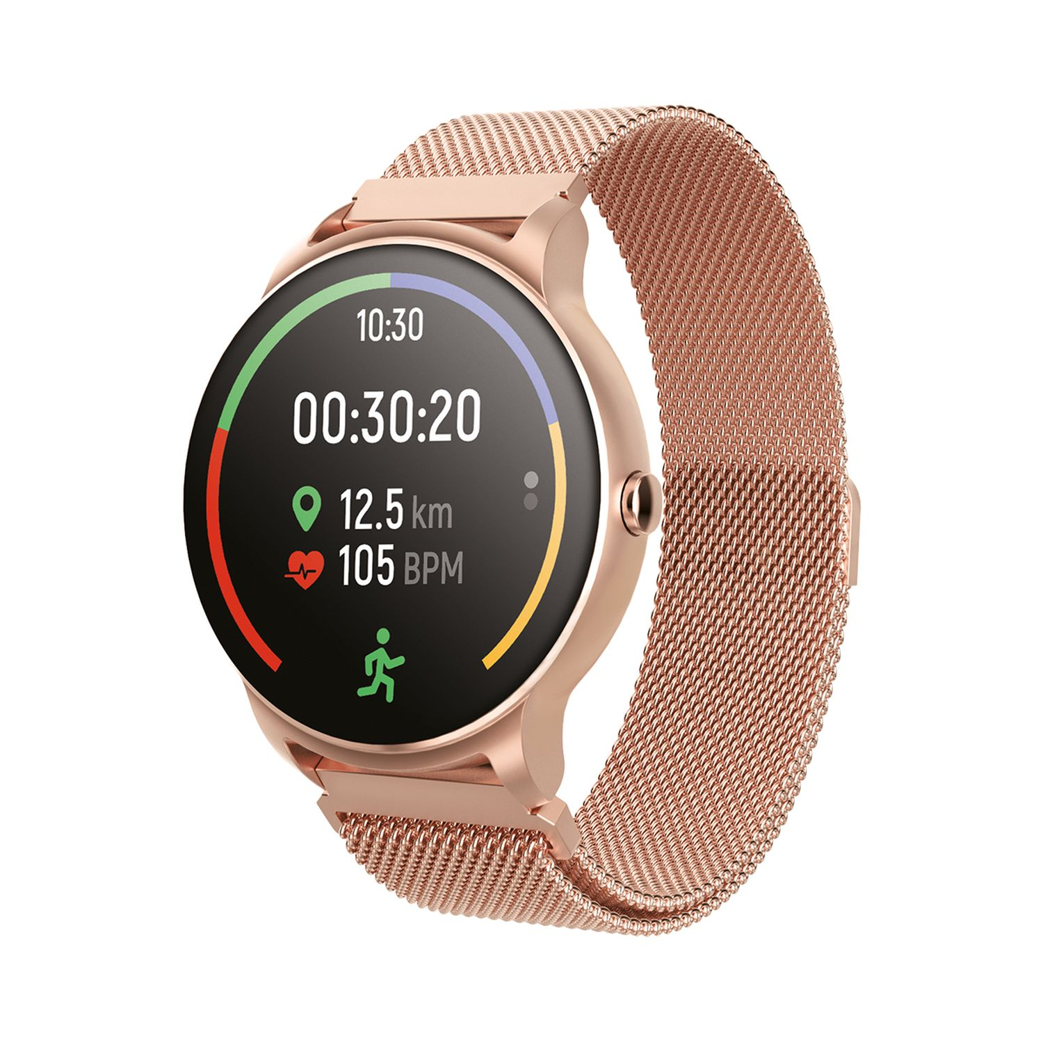 Rosa Silikon, Forevive 2 Smartwatch FOREVER