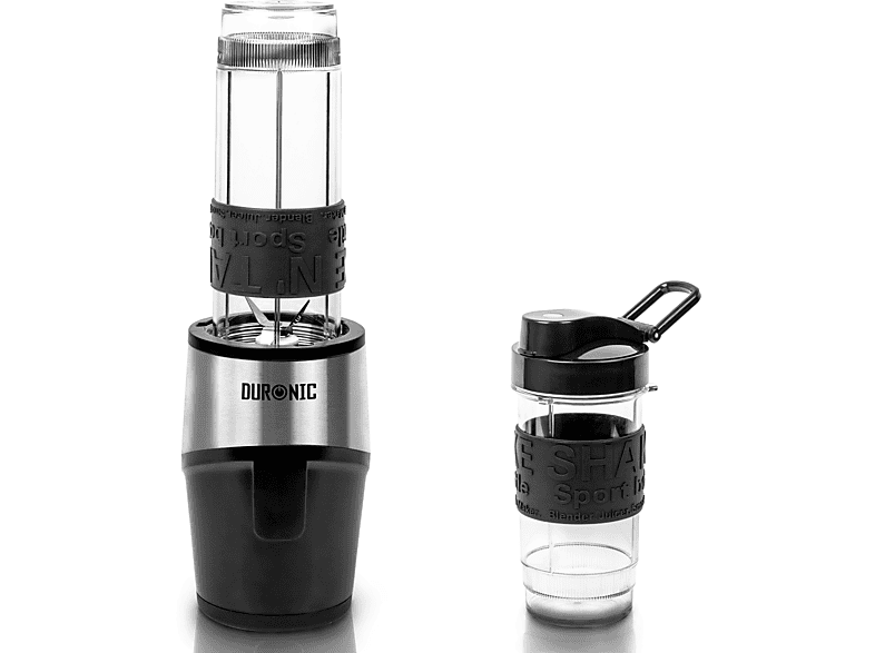 DURONIC BL520 Mixer Smoothie Maker Mini Blender Standmixer Schwarz