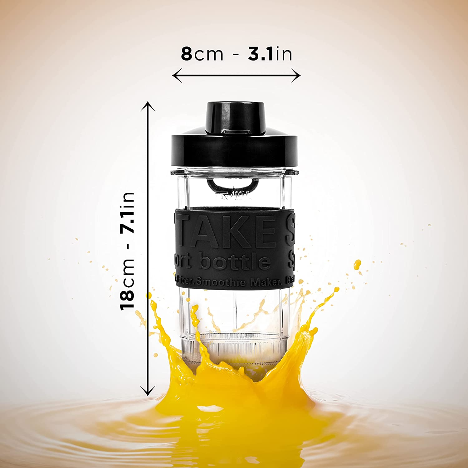 DURONIC BB4 400 ml) (0 Transparent Watt, 400 Trinkflasche ml
