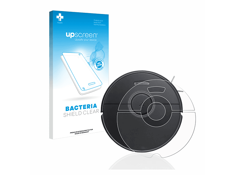 UPSCREEN antibakteriell klare Schutzfolie(für Roborock Q7 Max (nur weißes Modell))