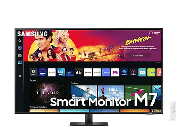 SAMSUNG Smart Monitor M7 M70B 43 schwarz 43 Zoll UHD 4K Monitore (4 ms Reaktionszeit , 60 Hz , 60 Hz nativ)