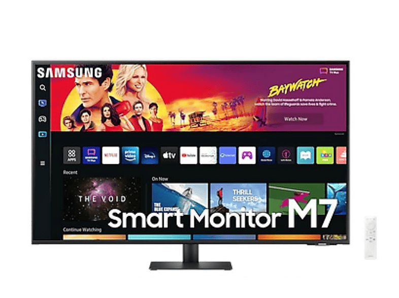 SAMSUNG LS43BM700UUXEN 43 Zoll UHD 4K Smart Monitor (4 ms Reaktionszeit ...