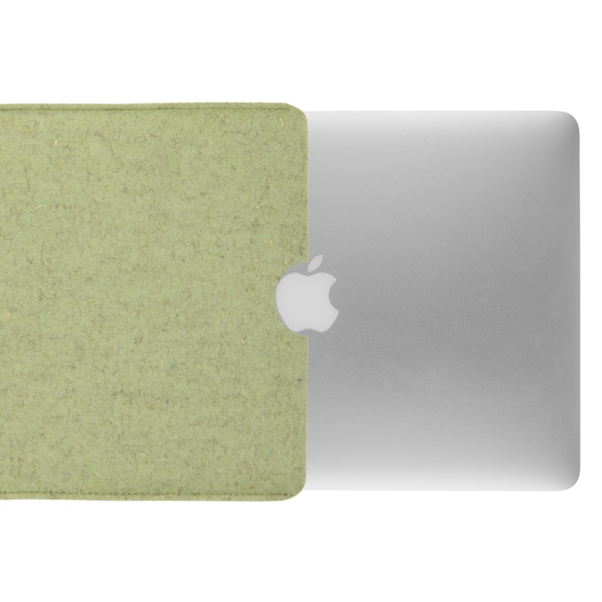 (100% Filz Sleeve Schurwolle), Notebook für Tasche COVERKINGZ Apple Grün Laptop
