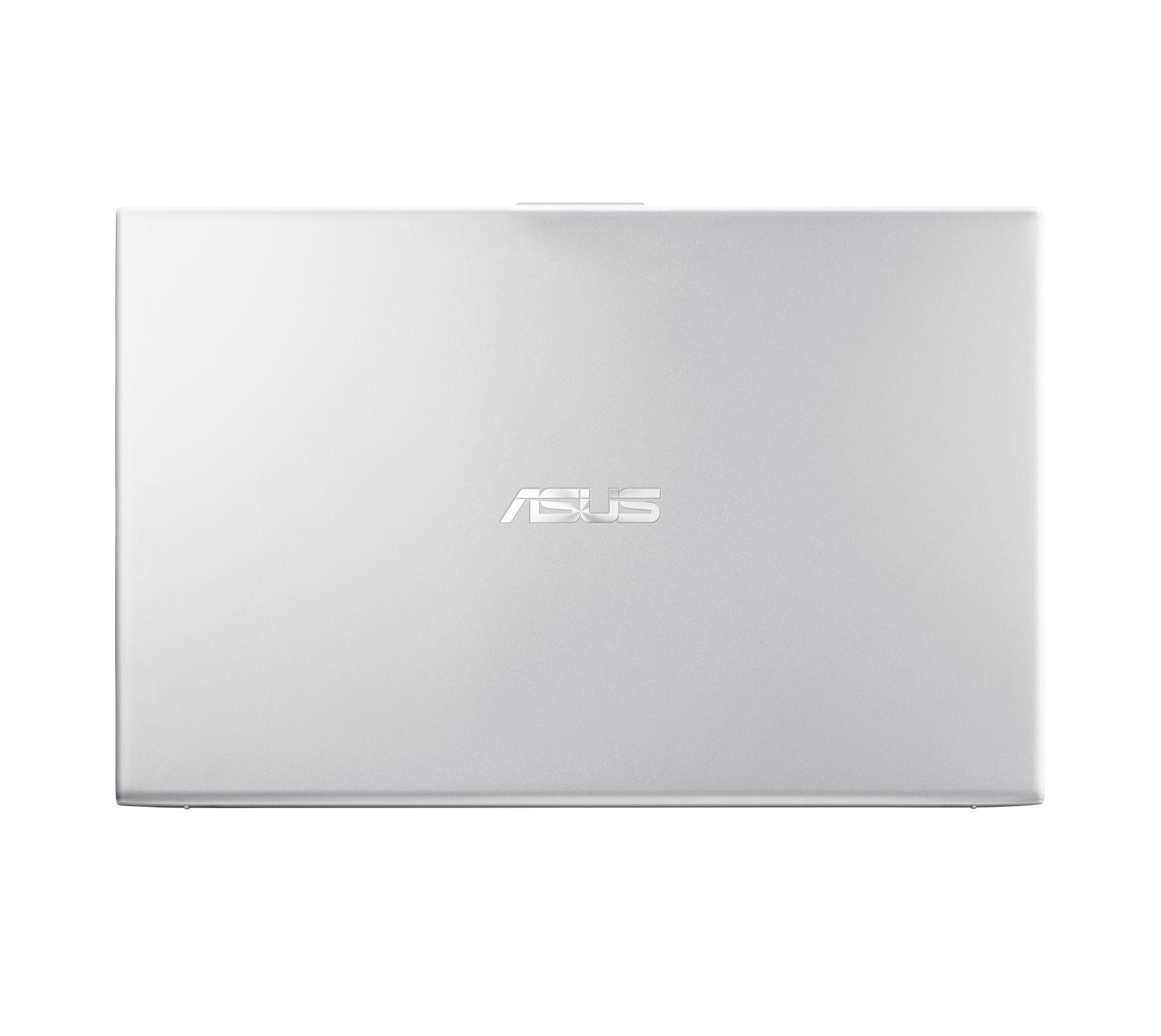 ASUS Vivo BK S712JA-BX700W, SSD, mit GB 17,3 Notebook GB Core™ Zoll Prozessor, Intel® 8 Graphics, RAM, i3 Intel® UHD Display, 512 silber