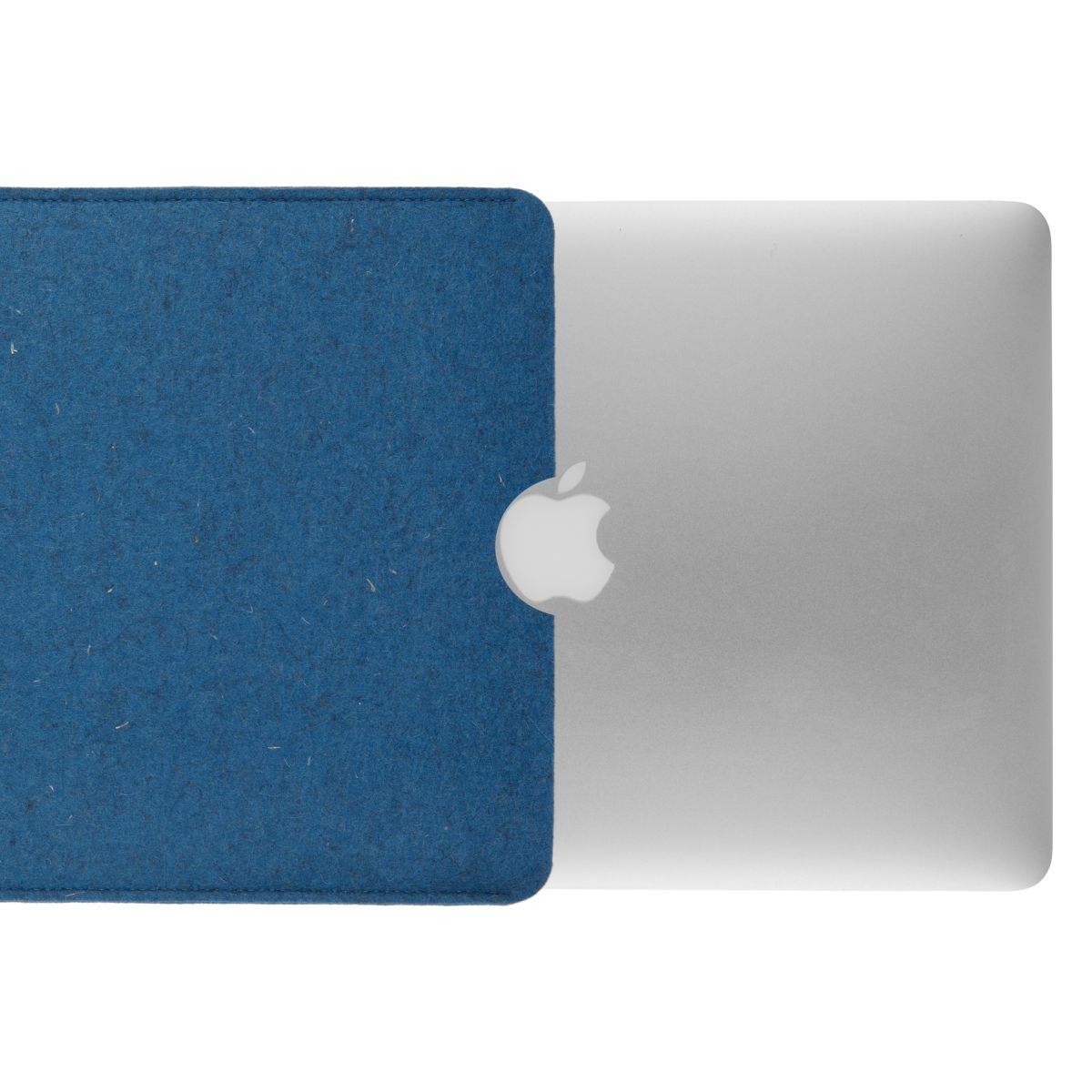 COVERKINGZ Laptop Tasche MacBook Air Filz Blau Apple Zoll Pro für (100% Schurwolle), Sleeve / 15 15 Zoll