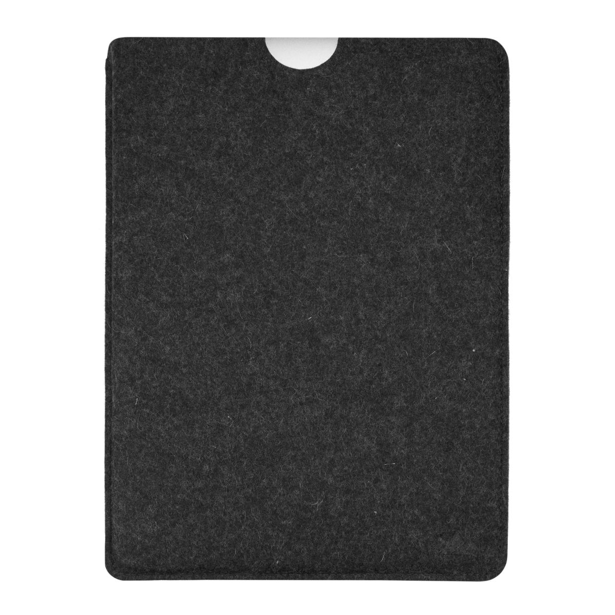 Apple Filz Anthrazit Laptop für (100% Sleeve Tasche Schurwolle), COVERKINGZ Notebook