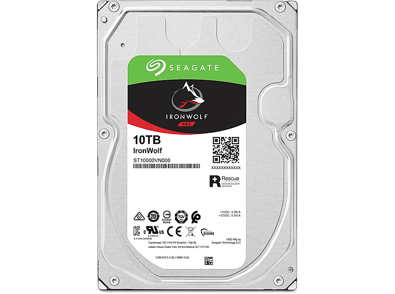 SEAGATE ST10000VN000, 10000 GB, HDD, 3,5 Zoll, intern