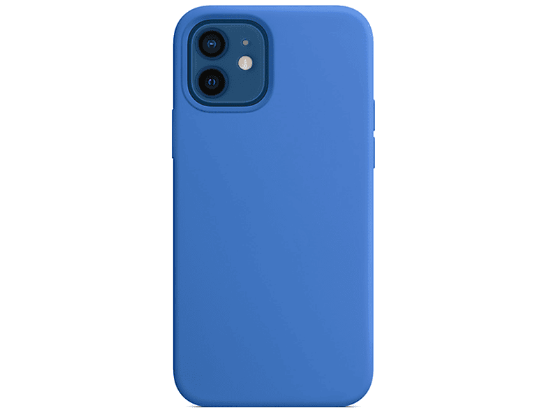 SILVER DEER Silikon Hülle Pro, 12, iPhone Case, Blau Backcover, 12 iPhone Apple