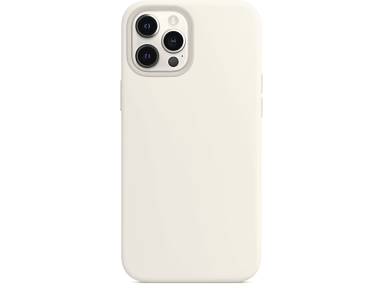 SILVER DEER Silikon Hülle Case, Backcover, 13 Weiß Apple, iPhone Pro