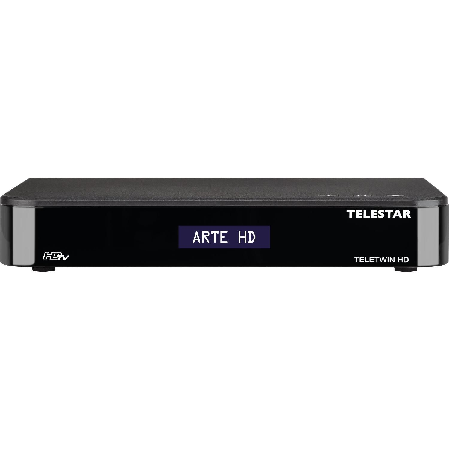 TELESTAR TELETWIN HD SAT-Receiver (schwarz)