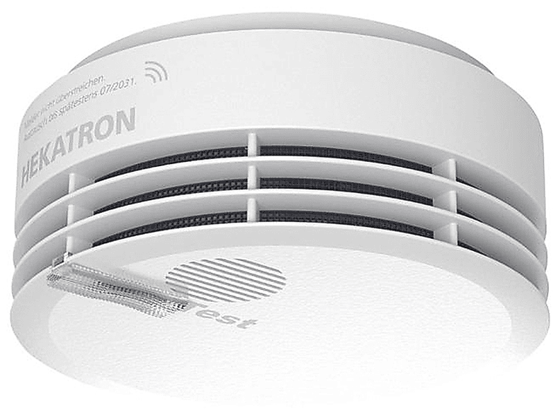 Hekatron Klebepads Für Rauchmelder - 10 Stück Montage Ohne Bohren VdS-geprüft