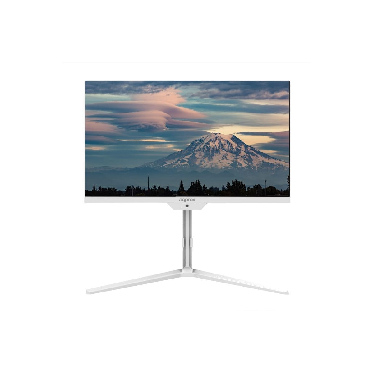 Monitor - APPM24SWW APPROX, 23,8 ", Full-HD, 4 ms, HDMI, VGA, Blanco