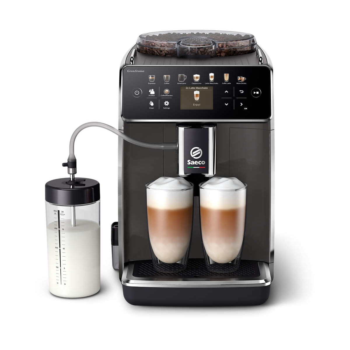 Machine à Café Saeco Gran Aroma Deluxe SM6585/00 – Comme Neuve