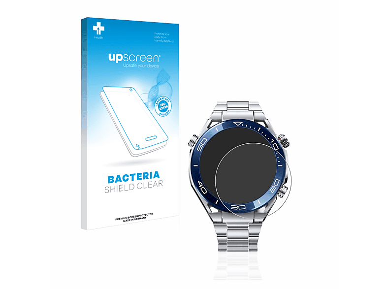 UPSCREEN antibakteriell Watch mm)) Schutzfolie(für (48,5 klare Ultimate Huawei