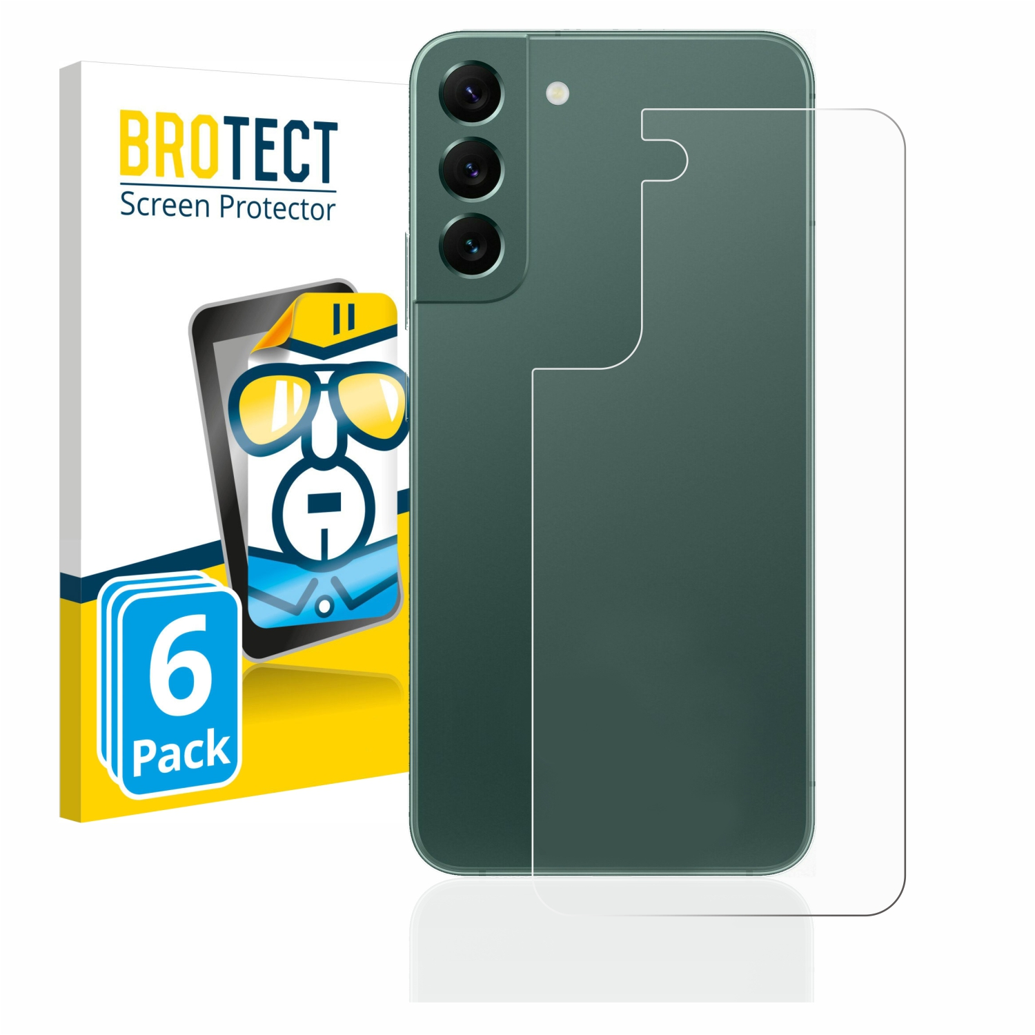 BROTECT S22 Samsung 5G) klare Plus Galaxy 6x Schutzfolie(für