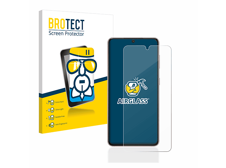 BROTECT Airglass klare Schutzfolie(für Samsung Galaxy S21)