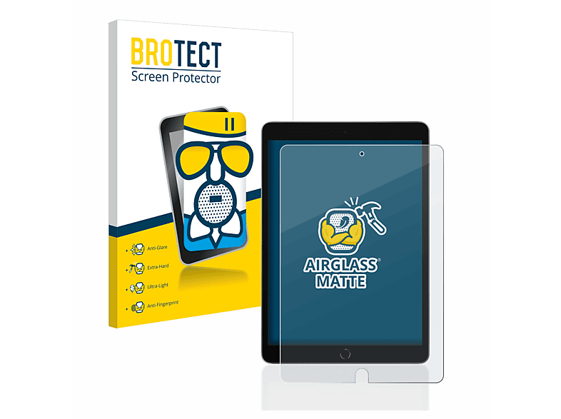 BROTECT Airglass matte Schutzfolie(für Apple WiFi iPad Gen.)) (9. 2021 10.2″