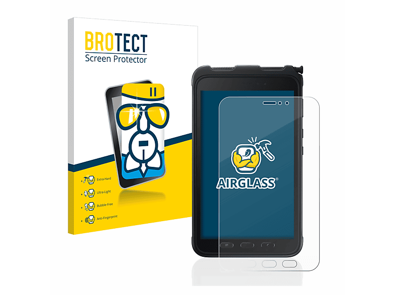 klare Schutzfolie(für Airglass Active 3) Tab BROTECT Galaxy Samsung