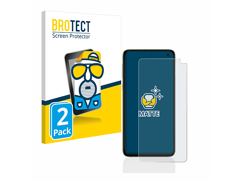 matte 2x BROTECT Samsung Schutzfolie(für S10e) Galaxy