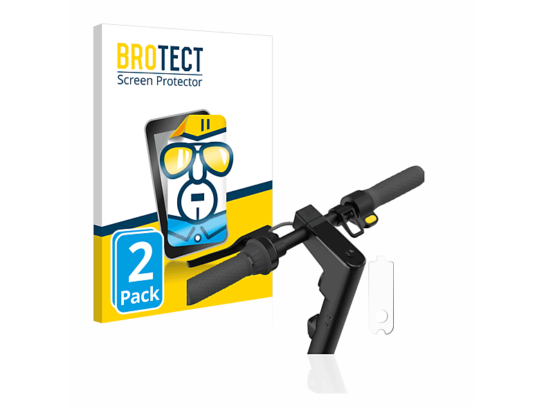 MAX G30D II) Schutzfolie(für KickScooter Segway klare 2x Ninebot BROTECT