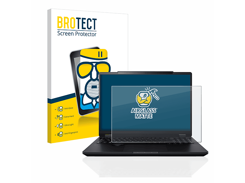 BROTECT ASUS 16 Schutzfolie(für OLED) 3D ProArt matte Airglass StudioBook