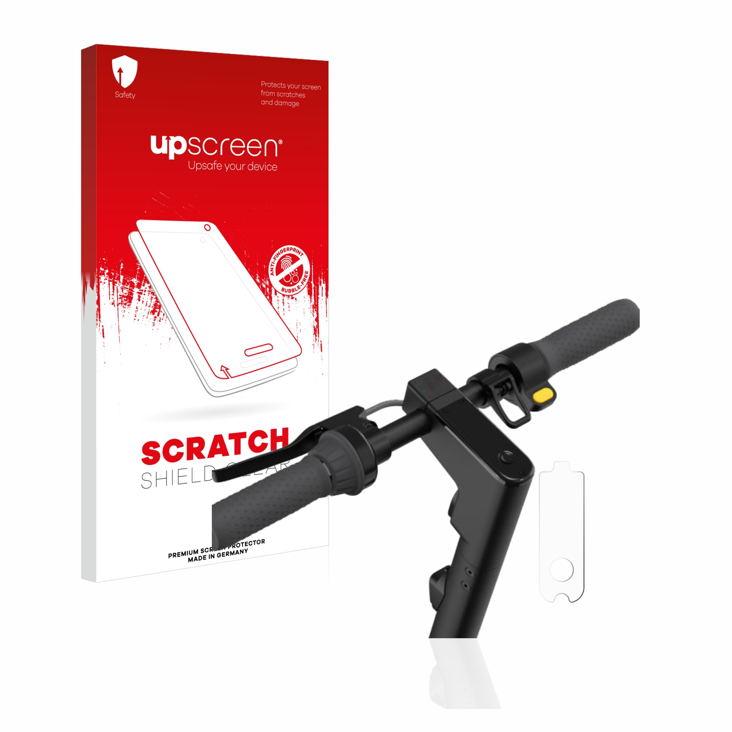 UPSCREEN Kratzschutz klare Schutzfolie(für Segway Ninebot MAX G30D II) KickScooter