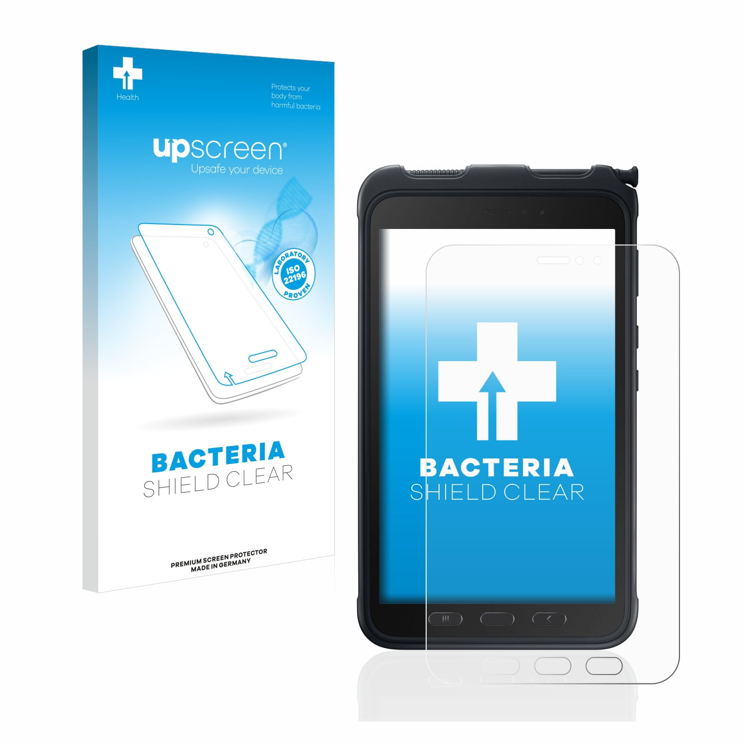 UPSCREEN antibakteriell klare Active Schutzfolie(für Samsung Galaxy Tab 3)