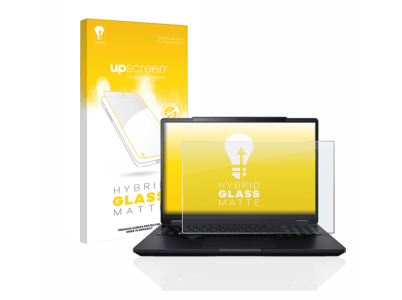 OLED) StudioBook UPSCREEN ProArt Schutzfolie(für matte 3D ASUS 16