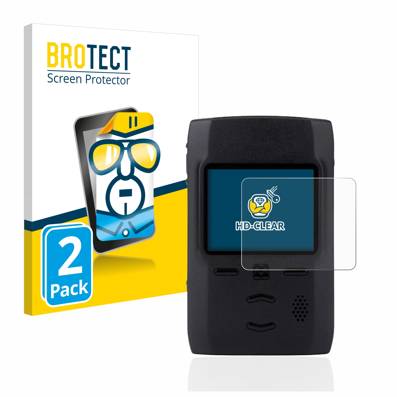 BROTECT 2x klare Schutzfolie(für TPG2200) Motorola