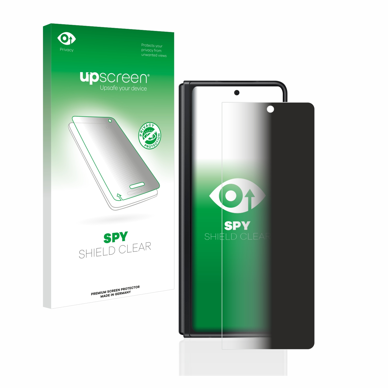 Z 3 5G) Galaxy Samsung Anti-Spy Fold UPSCREEN Schutzfolie(für