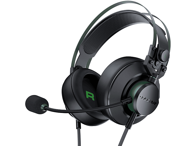 COUGAR VM410 XB, Over-ear Gaming Headset schwarz-grün