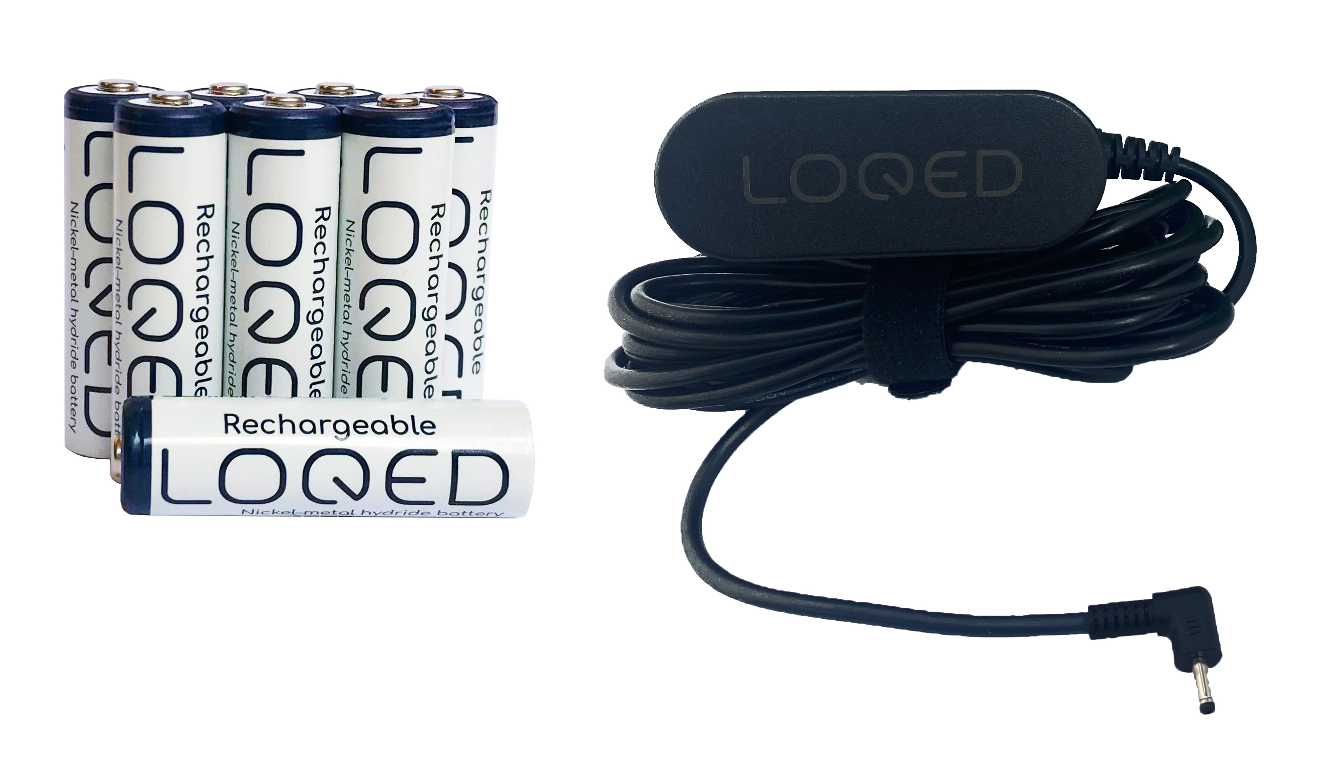 LOQED PowerKit Ladegerät Universal, schwarz