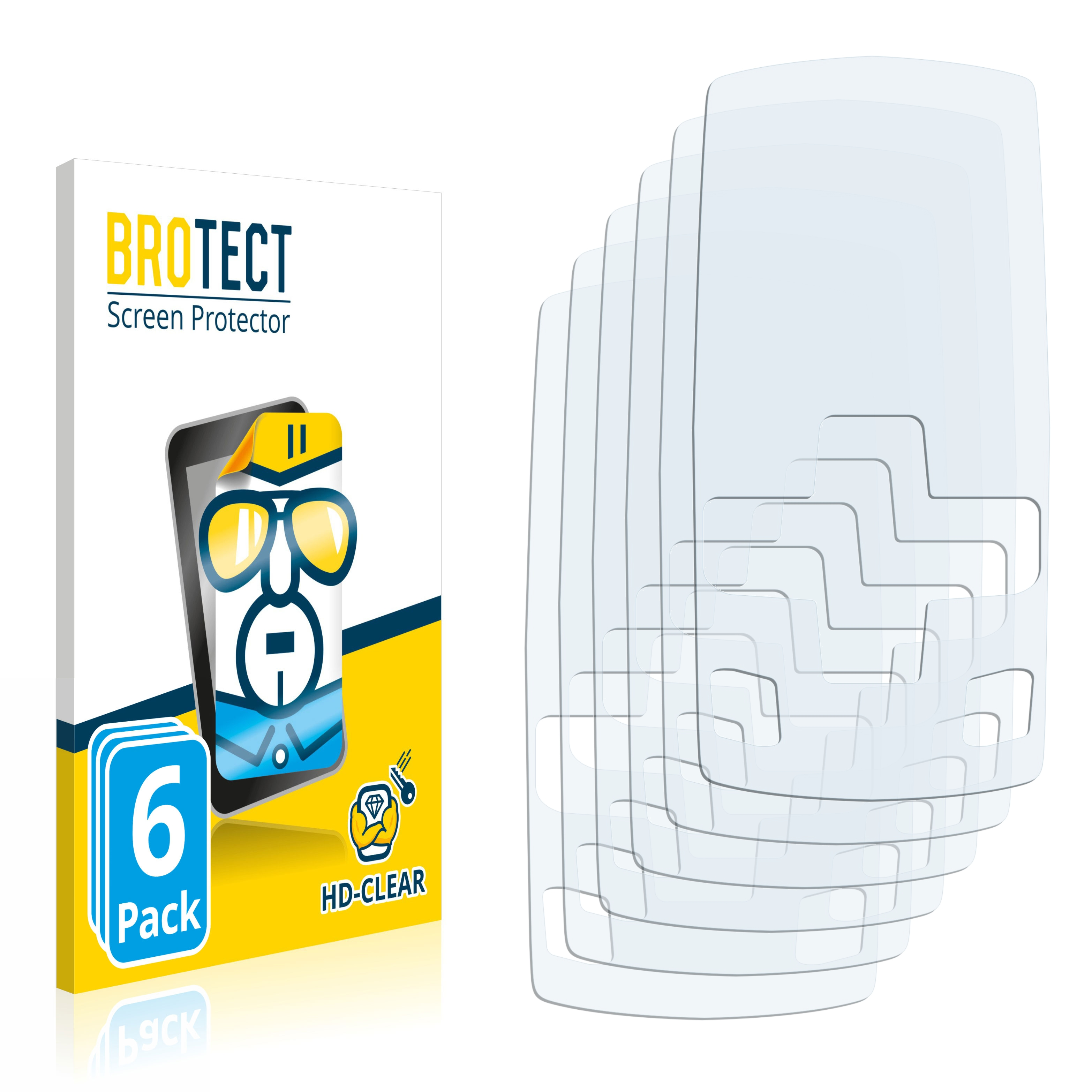 BROTECT 6x klare Schutzfolie(für Bartec 400sde) Tech