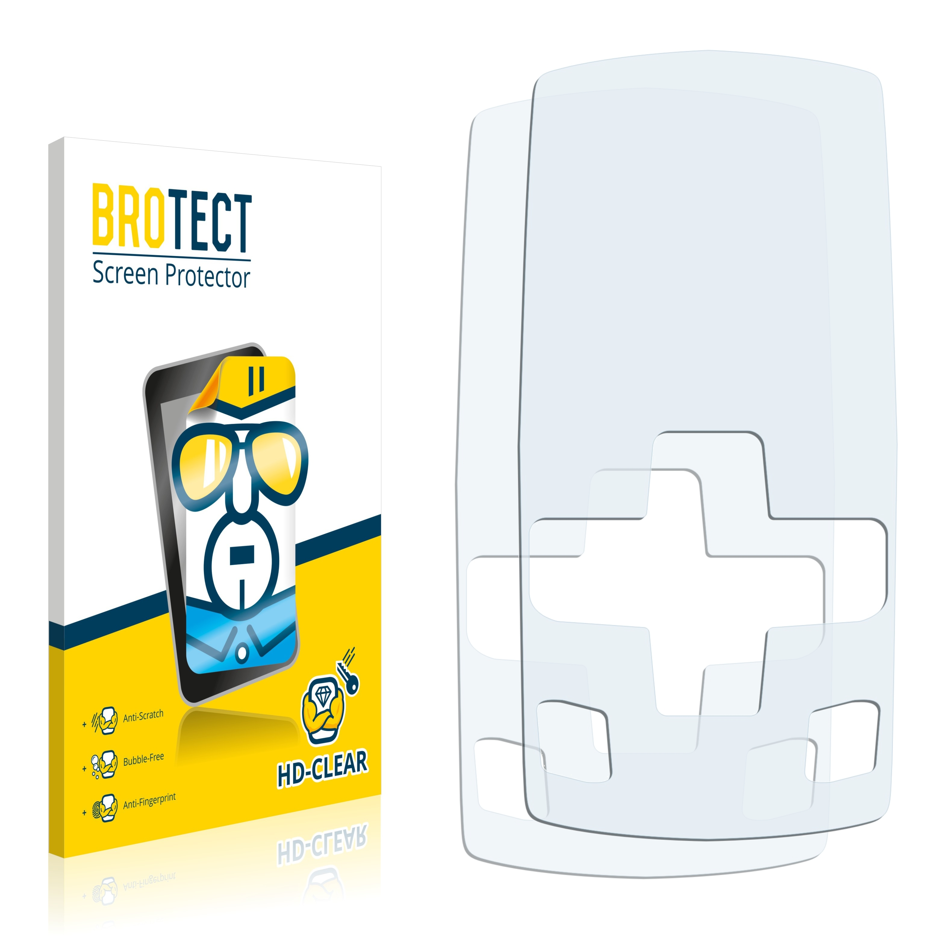 Bartec BROTECT 2x 400sde) klare Schutzfolie(für Tech