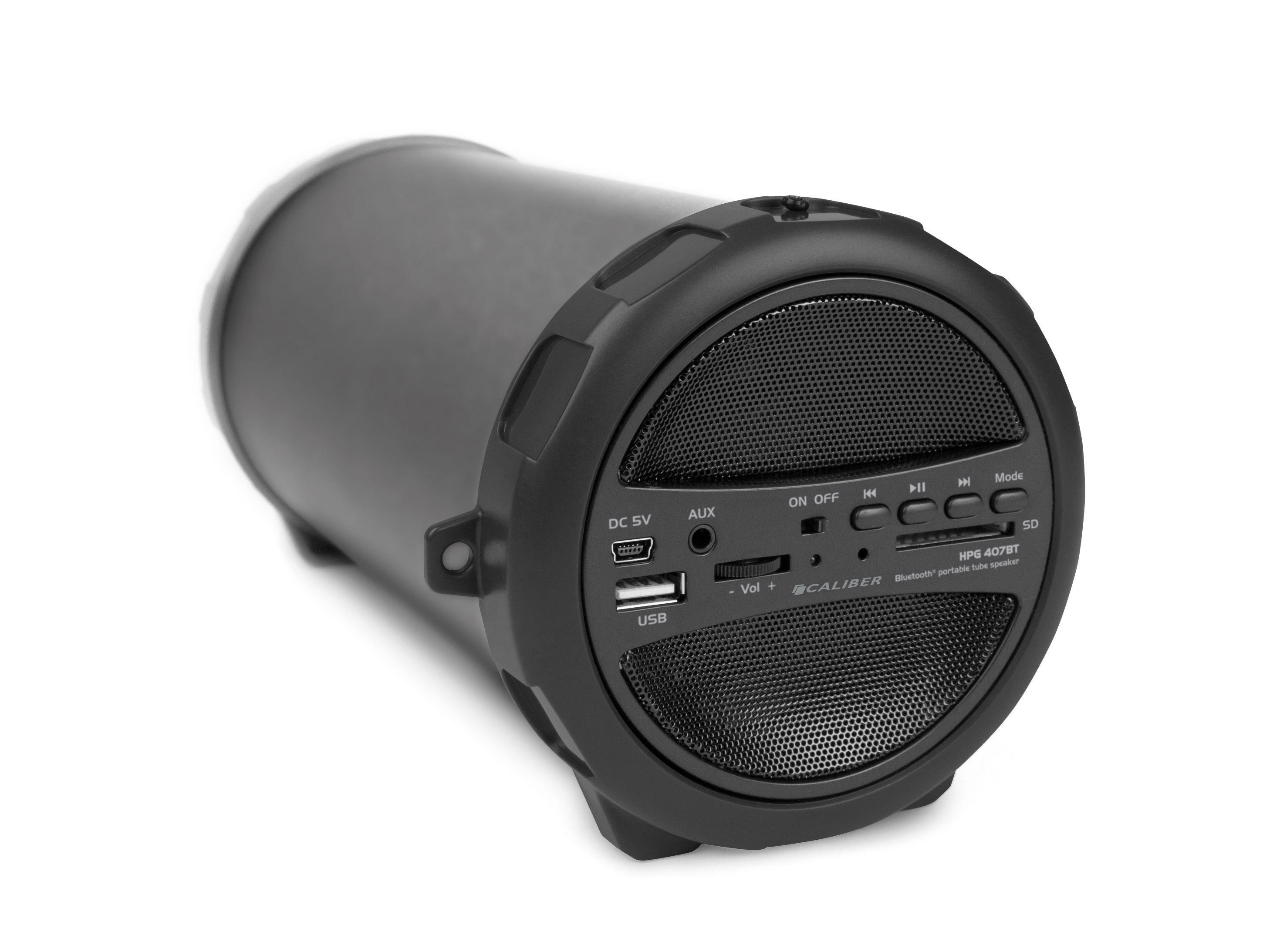 Schwarz HPG407BT CALIBER Bluetooth Lautsprecher,