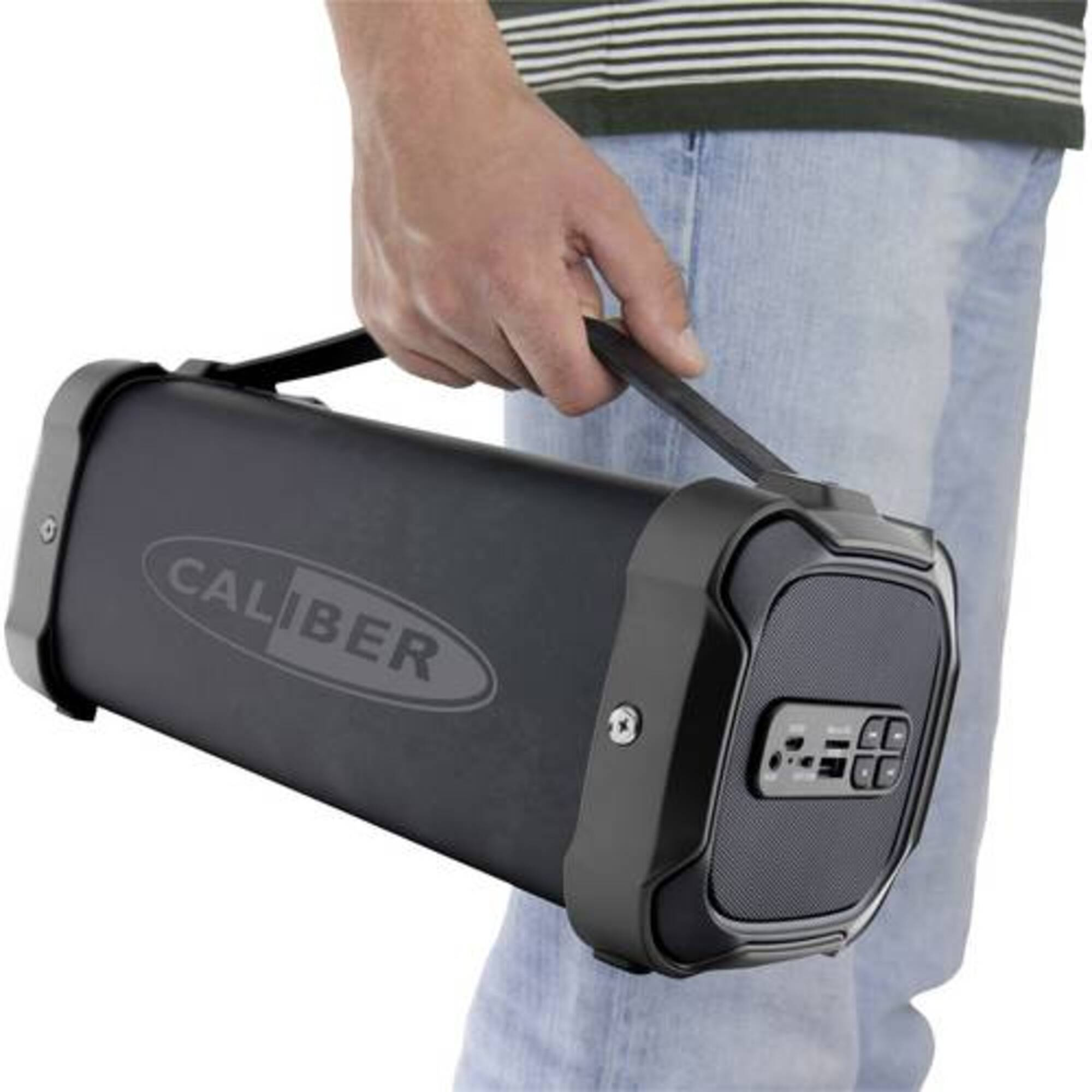 CALIBER Schwarz HPG525BT Bluetooth Lautsprecher,