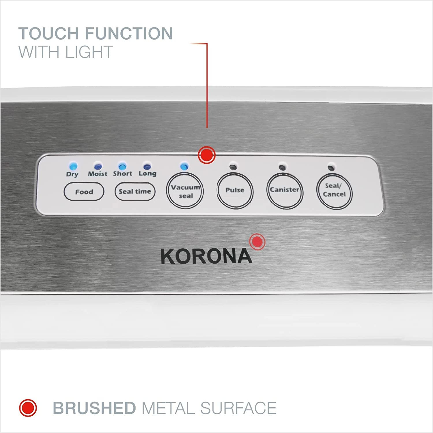 KORONA ELECTRIC 4-in-1 weiß Vakuumierer