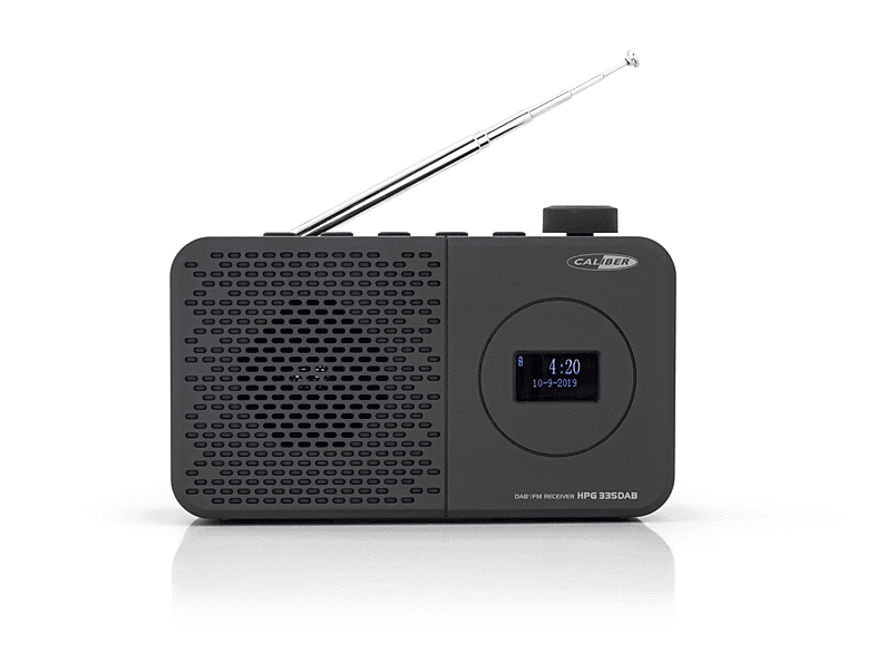 DAB, radio, Portable HPG335DAB FM, DAB+, CALIBER Schwarz DAB+,