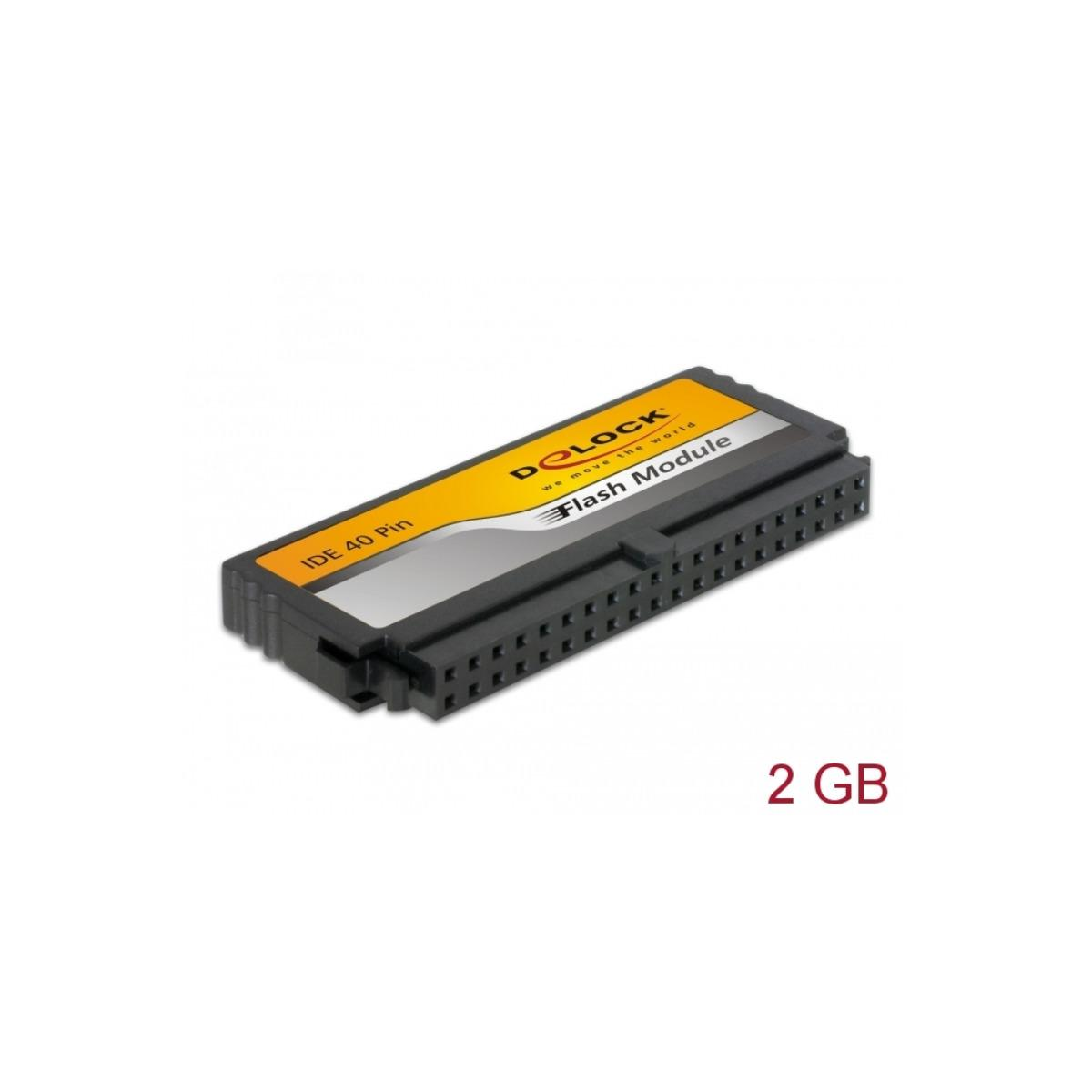 DELOCK 54145, MLC Flash Flash GB, 20 MB/s 2 Modul