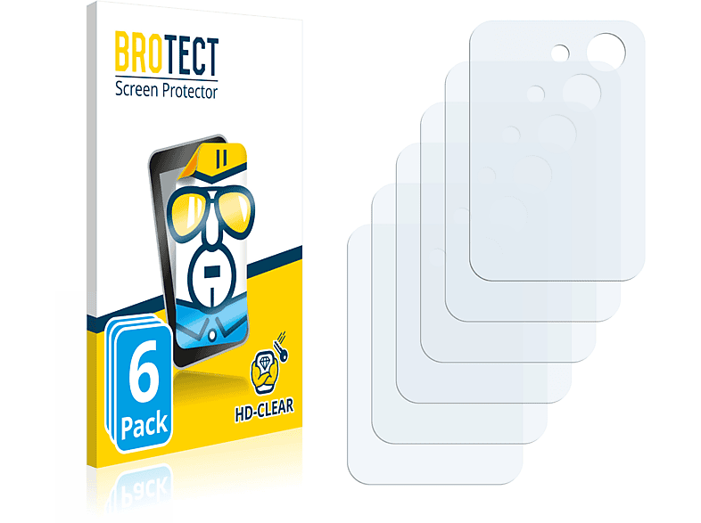 BROTECT 6x klare Schutzfolie(für Ultra) Samsung Galaxy S20
