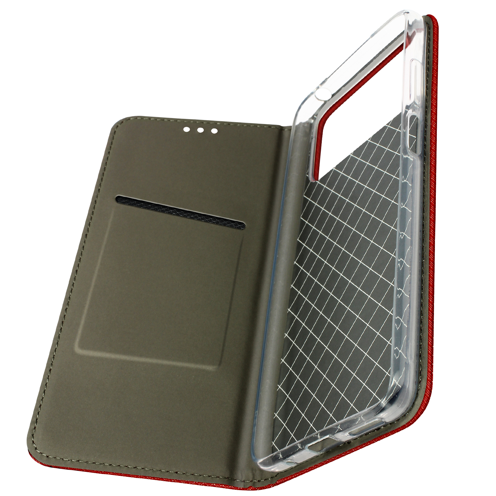 AVIZAR Smart Series, Bookcover, Poco M5, Rot Xiaomi