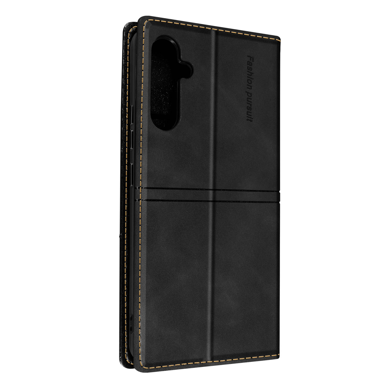AVIZAR Smoked Bookcover, Schwarz A34 Series, Galaxy Samsung, 5G