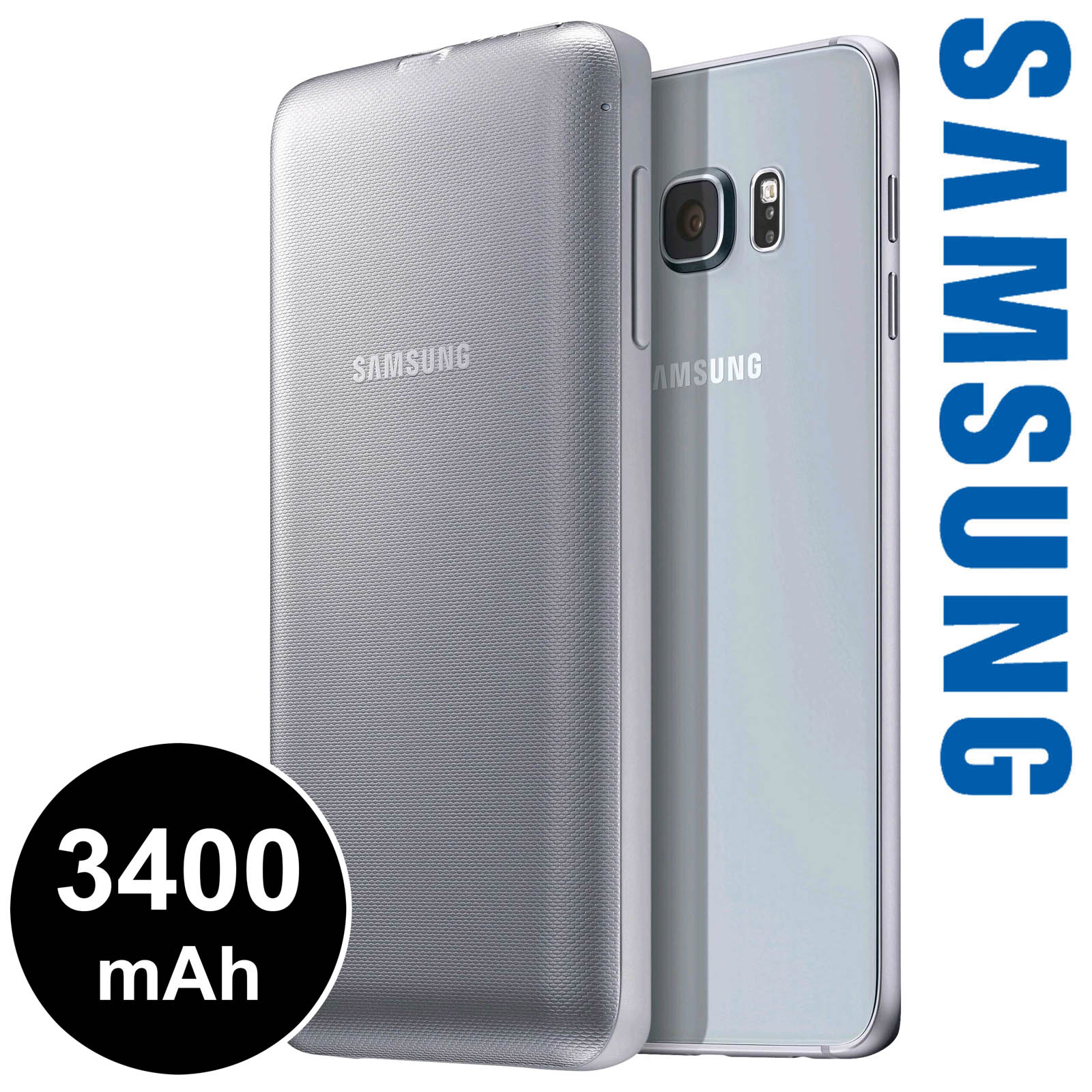 SAMSUNG EP-TG928BSEGWW Plus, Galaxy Backcover, Silber Series, Edge S6 Samsung