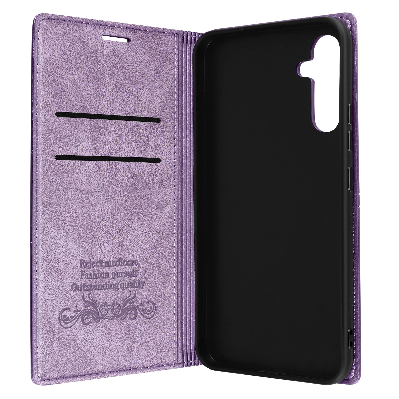 AVIZAR Smoked Series, Bookcover, Samsung, 5G, Galaxy Violett A34