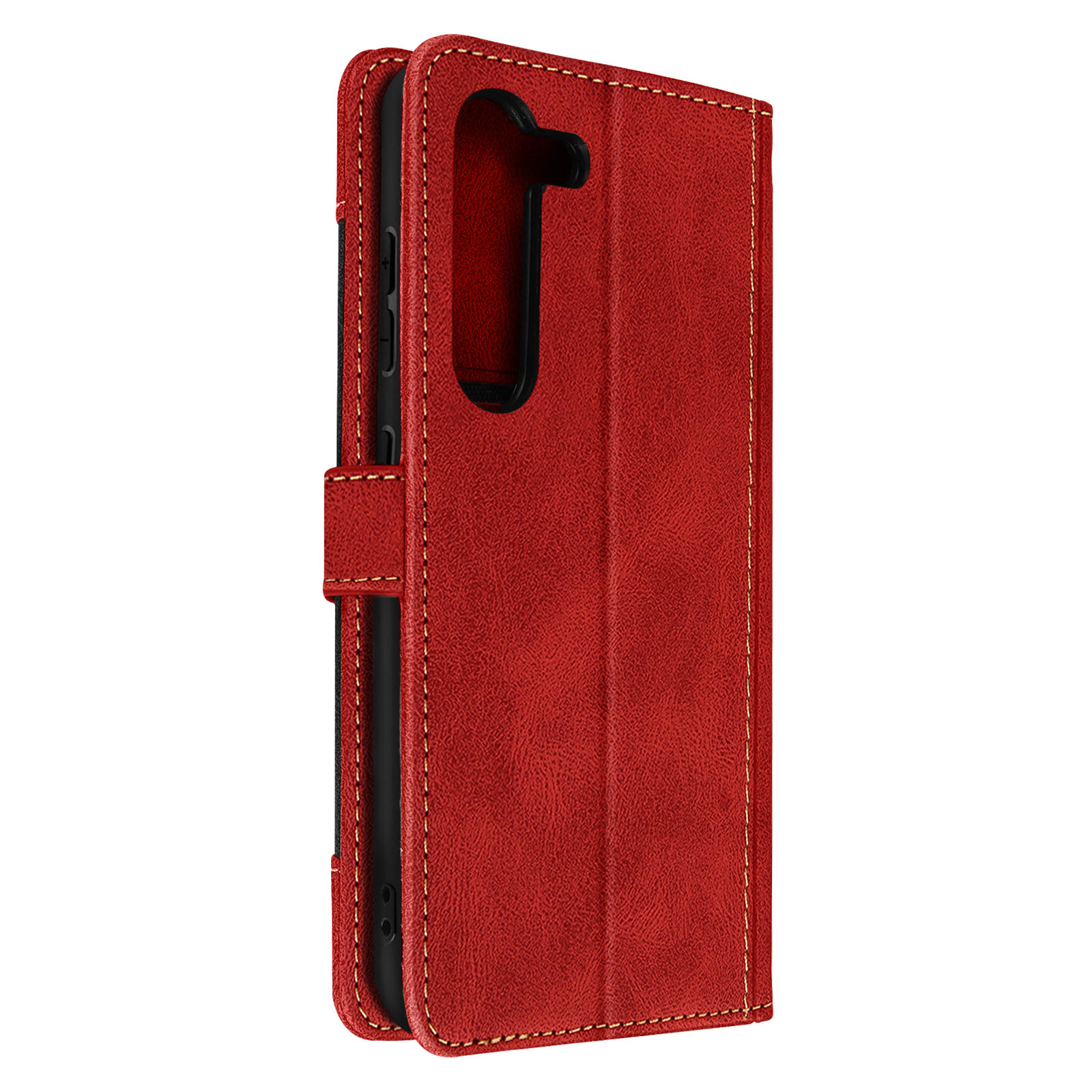 Samsung, Galaxy S23, Bookcover, Lys Rot Series, AVIZAR