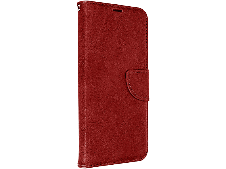 AVIZAR 5G, Series, Samsung, Luxus Bookcover, A54 Rot Galaxy