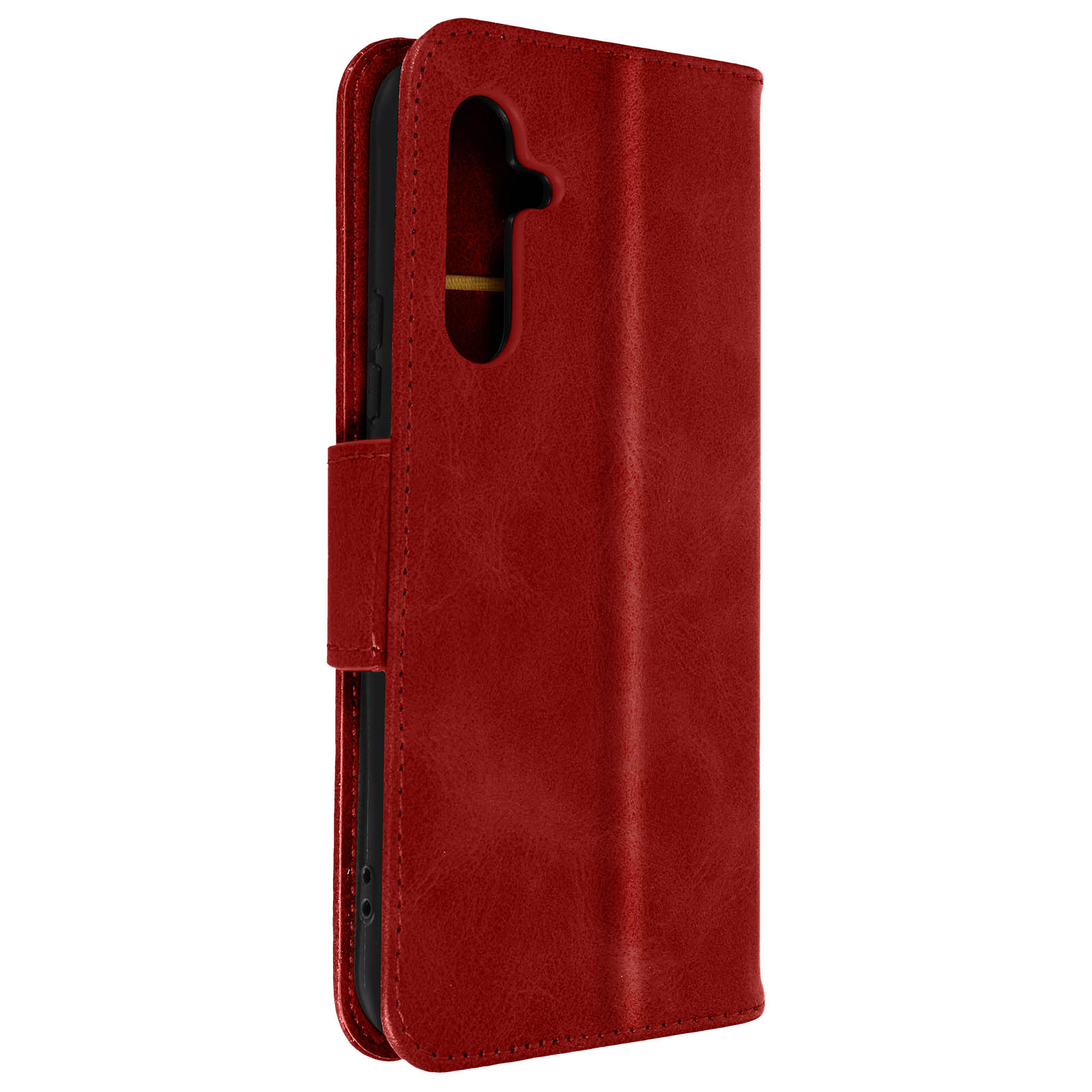AVIZAR 5G, Series, Samsung, Luxus Bookcover, A54 Rot Galaxy