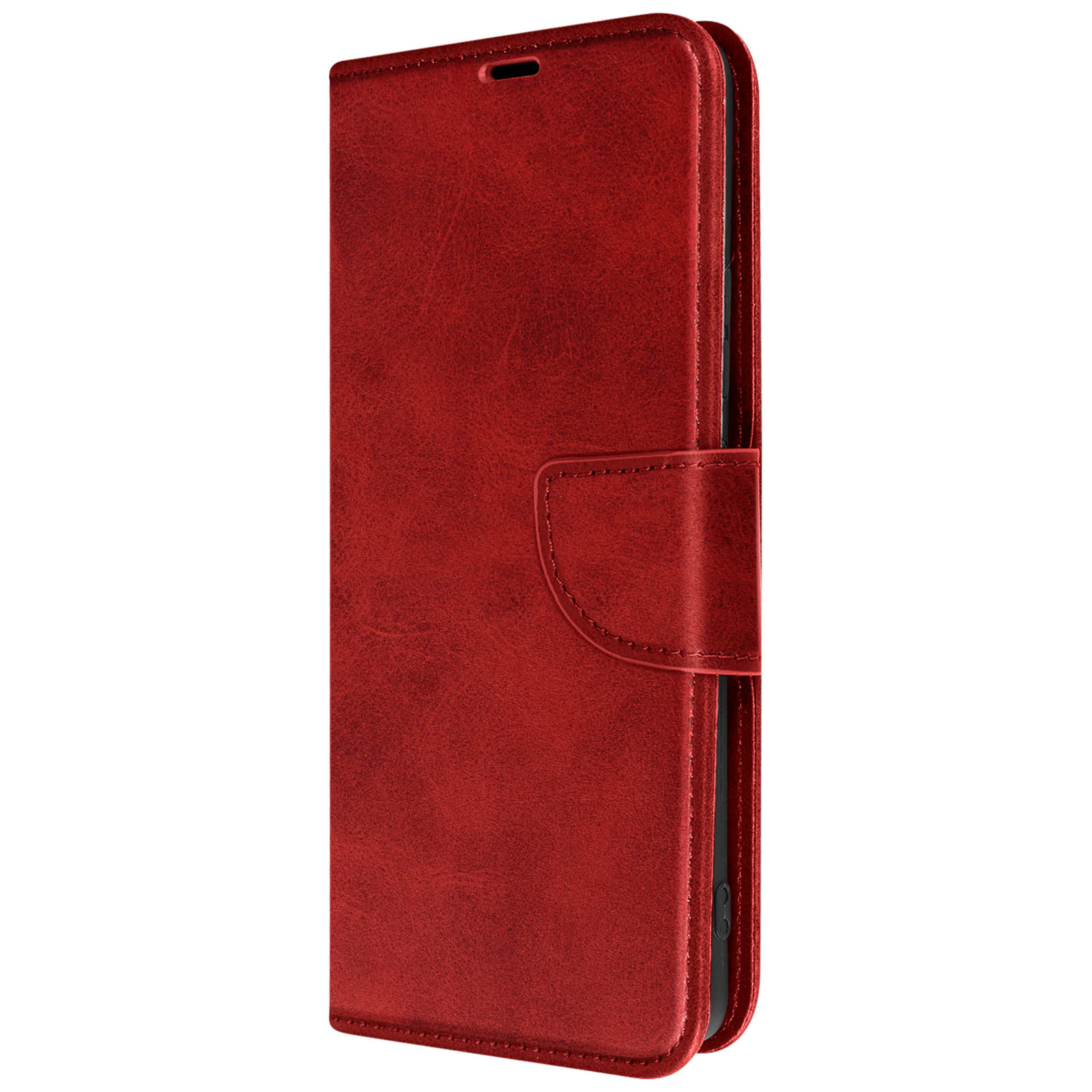 AVIZAR Rot Luxus Moto G72, Motorola, Series, Bookcover,